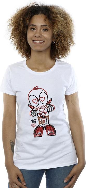 Produktbild Deadpool Love Beam Line TShirt (M)