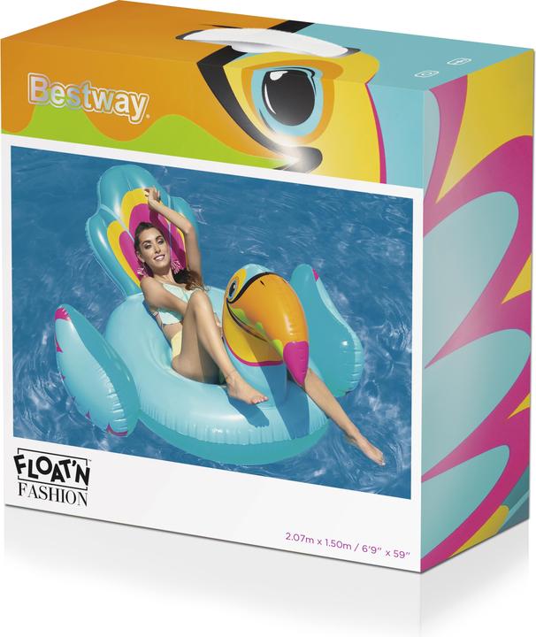 Actual product image Bestway Tipsy Toucan Ride-On