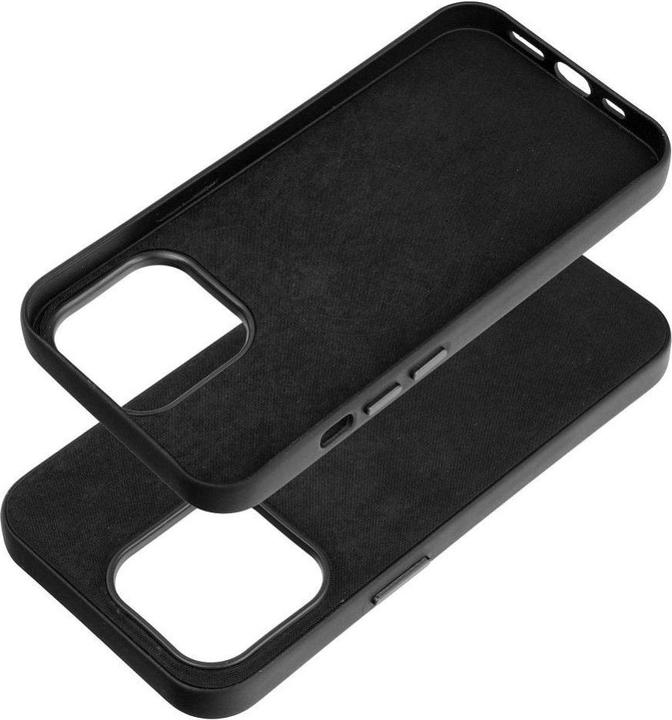 Actual product image OEM Back panel cover WOVEN MAG COVER case compatible with MagSafe for IPHONE 13 Pro black (Apple iPhone 13 Pro)