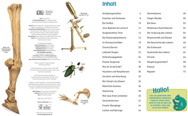 Produktbild memo Wissen entdecken. Evolution (Deutsch, DK Verlag - Kids, Frauke Bahle, 2018)