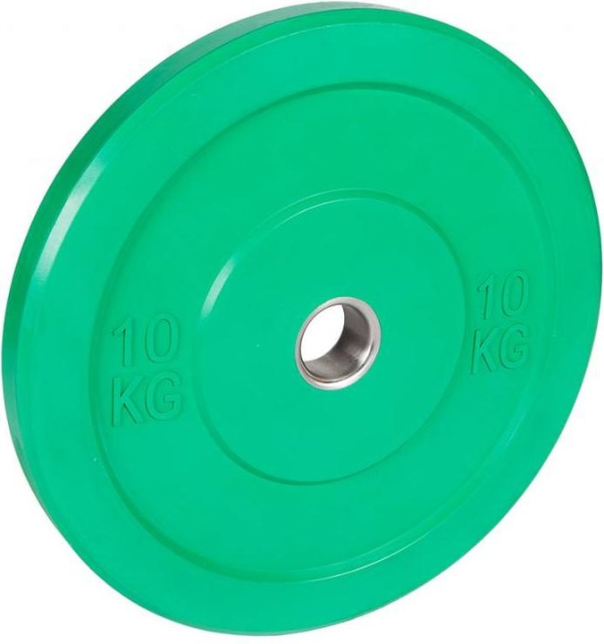 Actual product image Fitcom Colour Bumper Plate (1 x 10 kg)