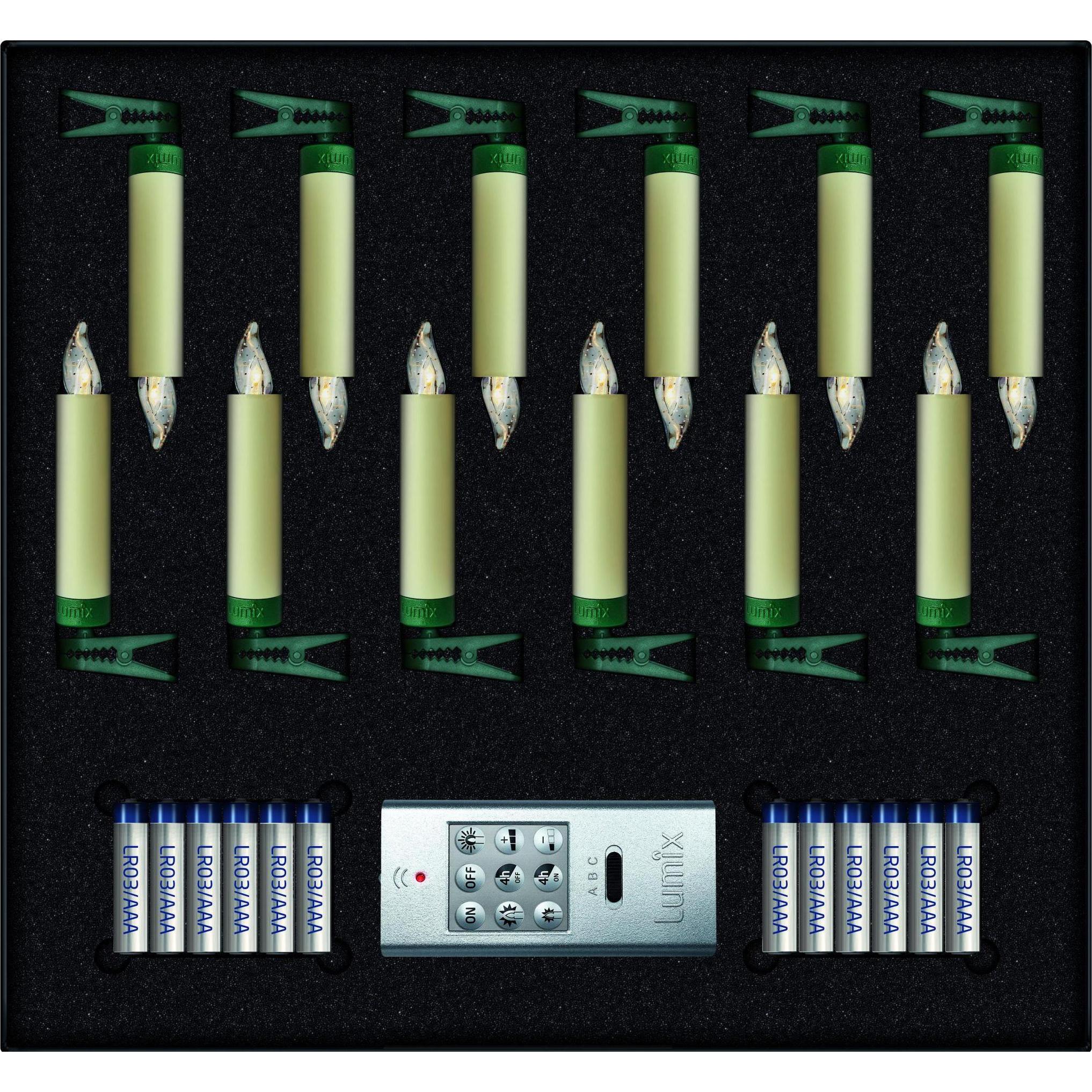 Thumbnail - Krinner, LED Kerzen, LED Christbaumkerze Superlight Starter-Set (12 x)