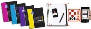 Produktbild Oxford Collegeblock Mappe Nomadbook (A4+, Liniert, Harter Einband)