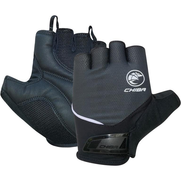 Chiba, Herren, Handschuhe, Sport, Grau, (M)