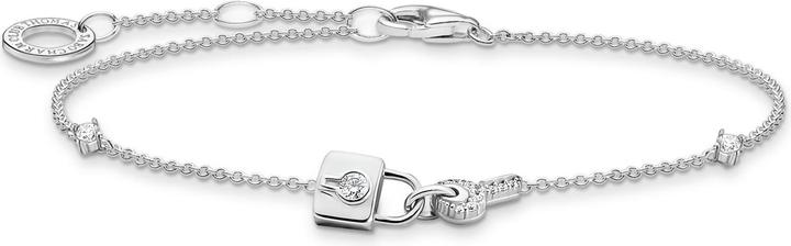 Immagine prodotto Thomas Sabo Bracciale con chiave e lucchetto (16 cm, Argento 925)