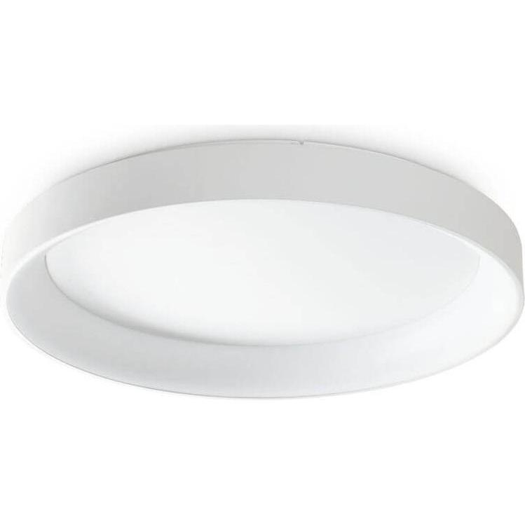 Ideal lux, Wandleuchte + Deckenleuchte, ZIGGY LED Deckenleuchte 62W ⌀800mm Weiss warmweiss 317908 (7800 lm)