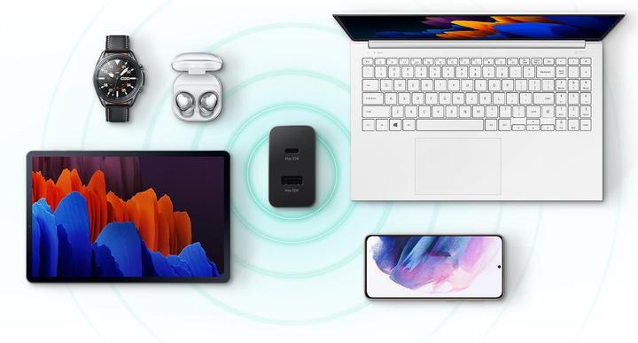 Image du produit Samsung Adaptateur secteur Duo (35 W)