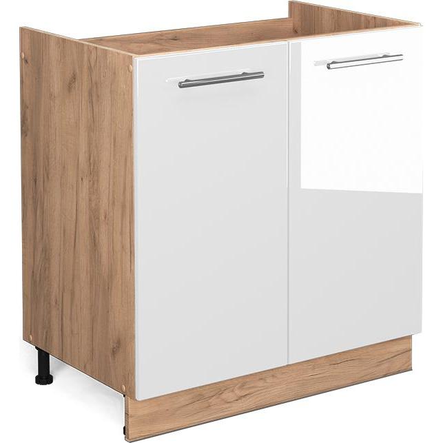 Vicco, Regal, Spülenunterschrank Fame-Line (80 x 51.5 x 81.5 cm)