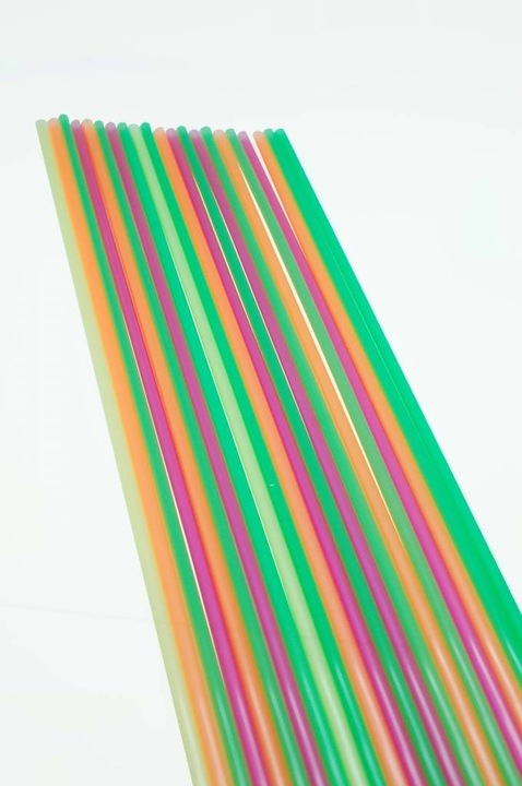 Produktbild Papstar - Strohhalme - Röhrli LANG aus PP Kiste a 75 cm / 6.5 mm Deutschland