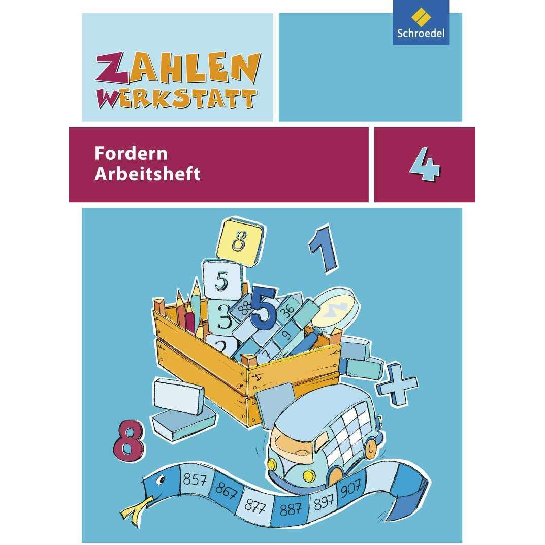 Zahlenwerkstatt 4. Fordern Arbeitsheft, Schulbücher