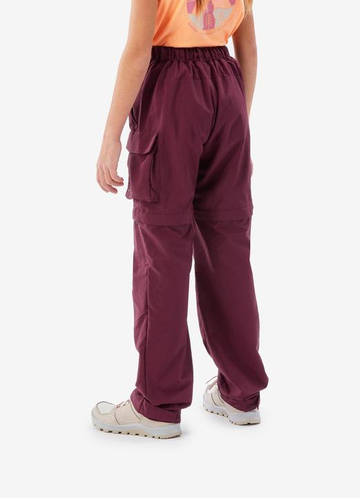 Immagine prodotto Quechua Zip-Off-Hose Kinder Gr. 123–172 Wandern - MH500 bordeaux