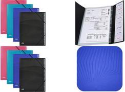 Produktbild Elba Sortiermappe A4 Osmose® schwarz, 3-Klappe, 12 Fächer