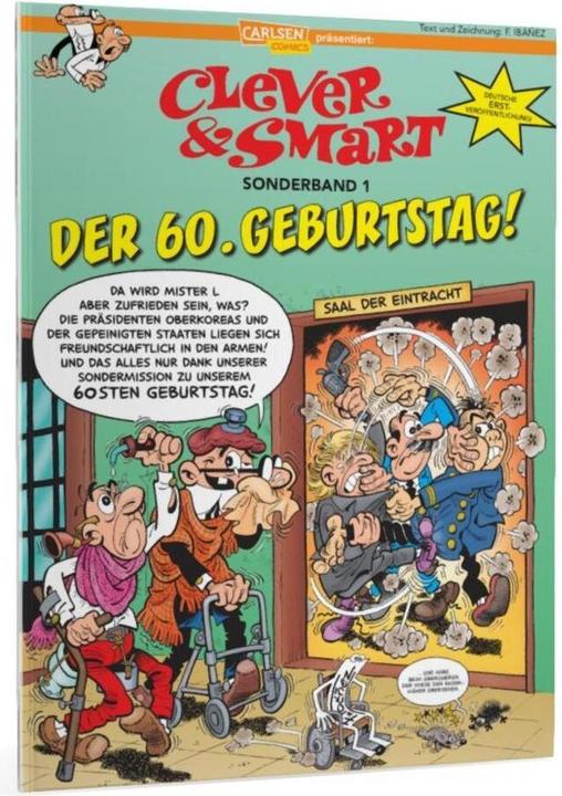 Produktbild Clever und Smart Sonderband: Der 60. Geburtstag (Deutsch, Francisco Ibø¡ø±ez, 2018)