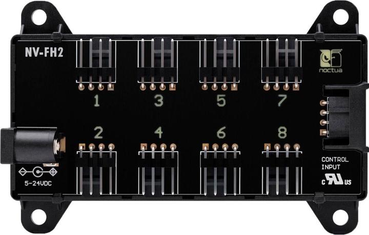 Produktbild Noctua NV-FH2 8-port Fan Hub (schwarz) (8 Lüfter)