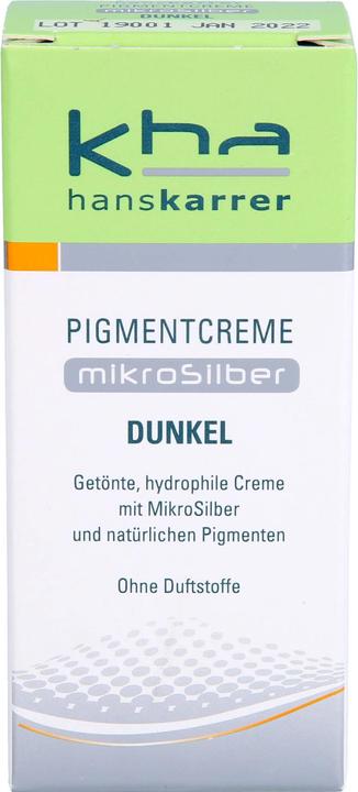 Actual product image Hans Karrer Pigment cream MicroSilver dark, 20 ml Cream (20 ml)