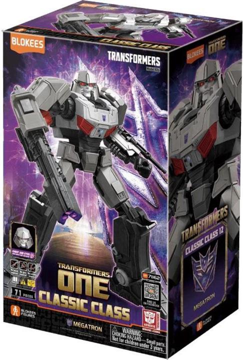 Actual product image Blokees Transformers Plastic Model Classic Class 12 Megatron