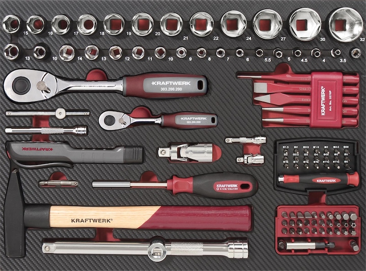 Actual product image Kraftwerk Professional tool case