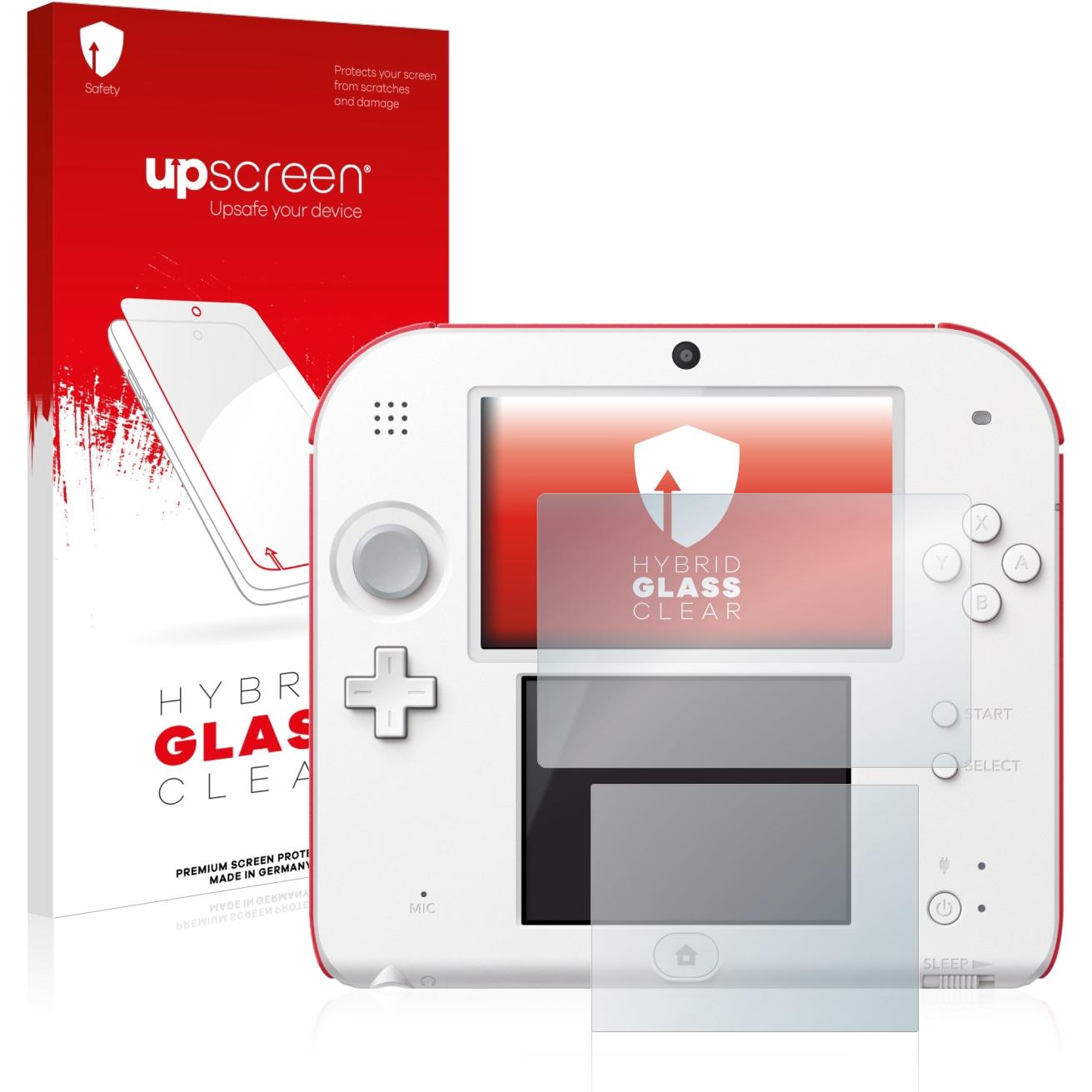 upscreen Scratch Shield Panzerglasfolie (DSi XL), Weiteres Gaming Zubehör, Transparent