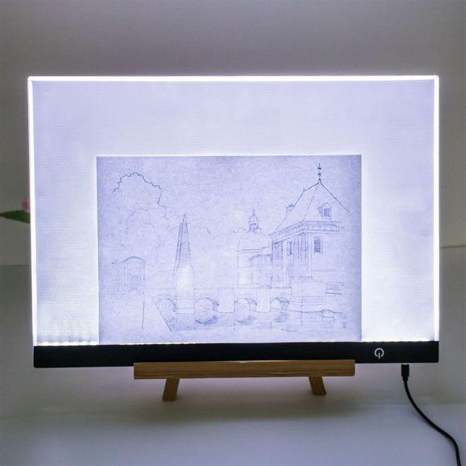 Actual product image Bornd Dimmable LED Drawing Board