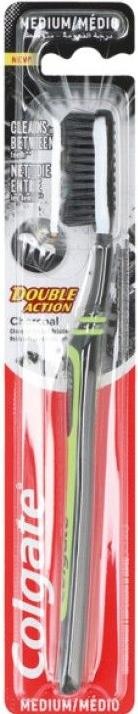Produktbild Colgate Holzkohle -Doppel, Zahnbürste, 1 Stück (Mittel, 1 x)