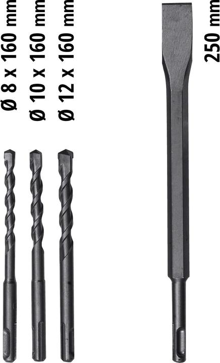 Produktbild Einhell Bohrhammer TC-RH 620 4F Kit (Netzbetrieb)