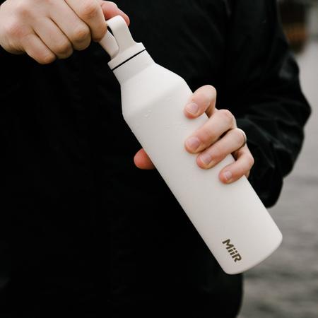 Actual product image Miir - Narrow Mouth Bottle White - 680 ml thermal bottle (0.68 l)