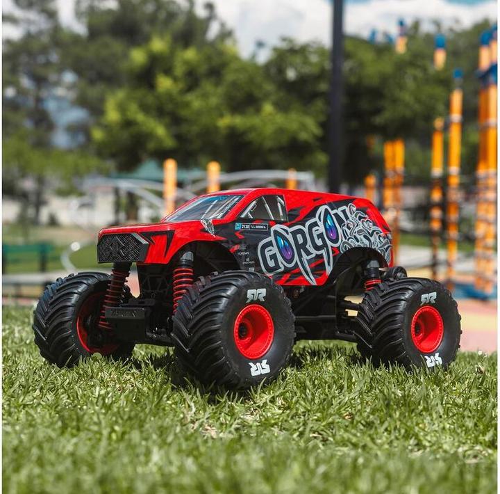 Actual product image Arrma Monster Truck Gorgon Grom Brushed 4x4 RTR 1:16 Rot (RTR Ready-to-Run)