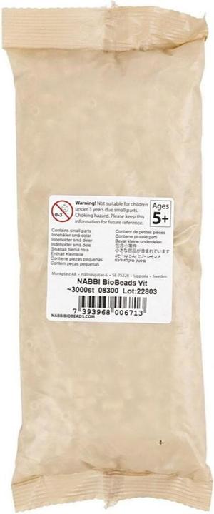 Actual product image Creativ Company Ironing beads Nabbi Bio 3000 pieces, White