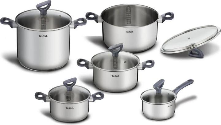 Tefal G712SA55 (22 cm, Kochtopf, Edelstahl)