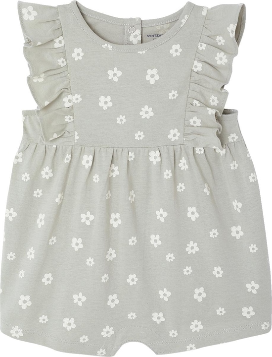 Immagine prodotto Vertbaudet Bio-Kollektion: Baby Kurzoverall mit Volantärmeln BASIC (80)