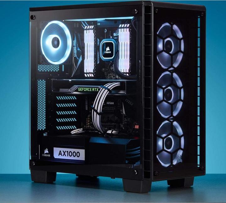 Actual product image Corsair Premium Sleeved SATA 2-pack (30 cm, SATA)