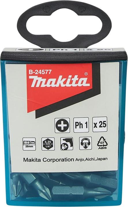 Image du produit Makita PH Bit 1x25 25pcs