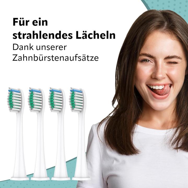 Actual product image Ora-Care Replacement brushes Standard compatible with Philips (pack of 8) White (8 x)