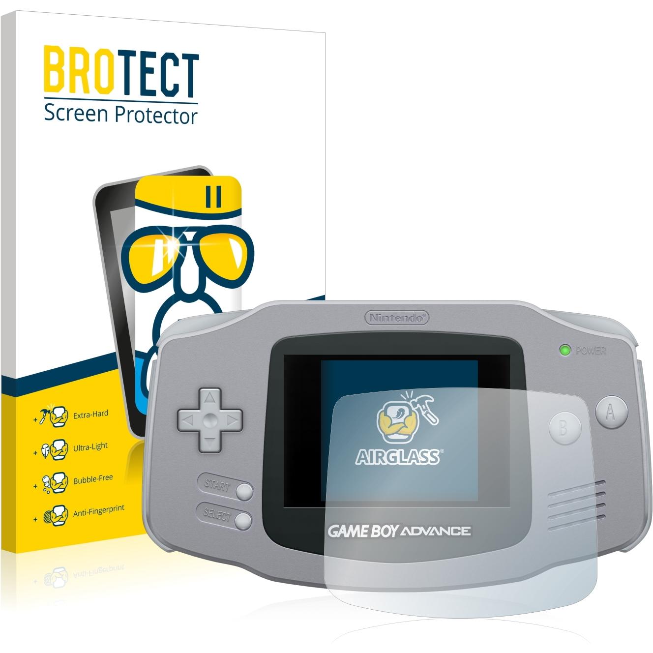 BROTECT AirGlass Panzerglasfolie (DSi XL), Weiteres Gaming Zubehör, Transparent