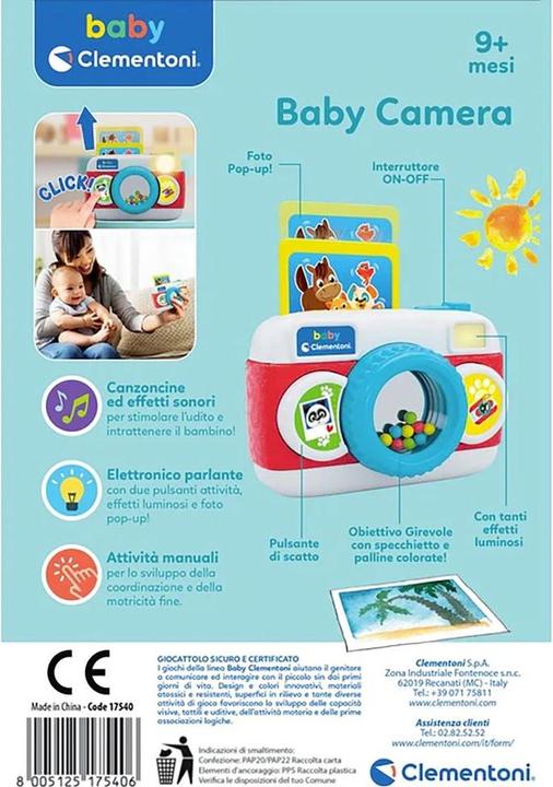 Actual product image Clementoni Baby Camera