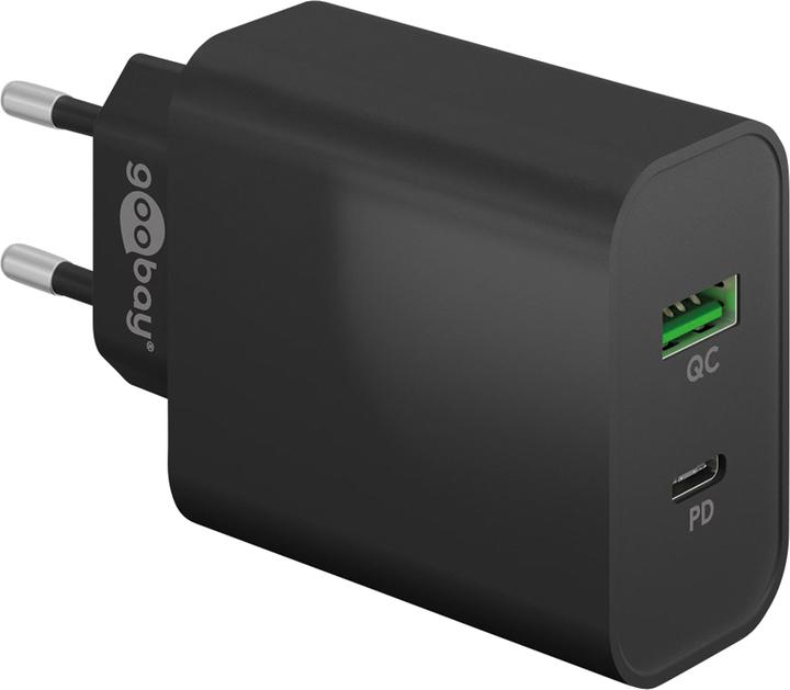 Image du produit Goobay Chargeur Rapide Double USB PD et QC (45 W, 1 portion)