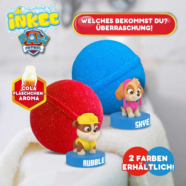 Actual product image Craze Bath Bomb Paw Patrol