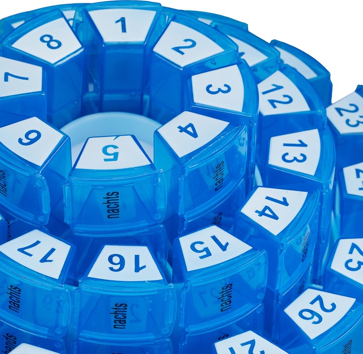 Actual product image Relaxdays Pill Box