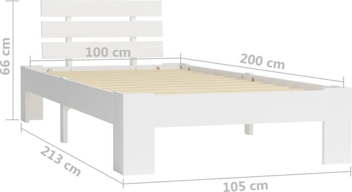 Image du produit vidaXL Bettgestell (100 x 200 cm)