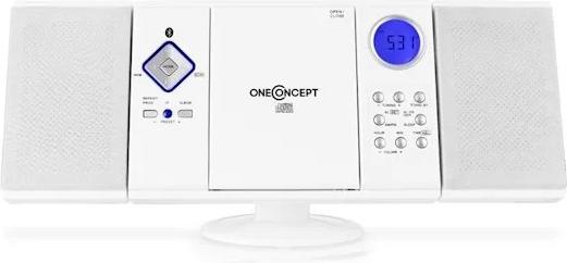 Produktbild OneConcept V12 BT Bluetooth Stereoanlageweiss