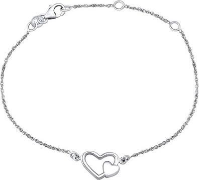 Immagine prodotto Silvego Catena a mano in argento con cuori ZTJ3J72001