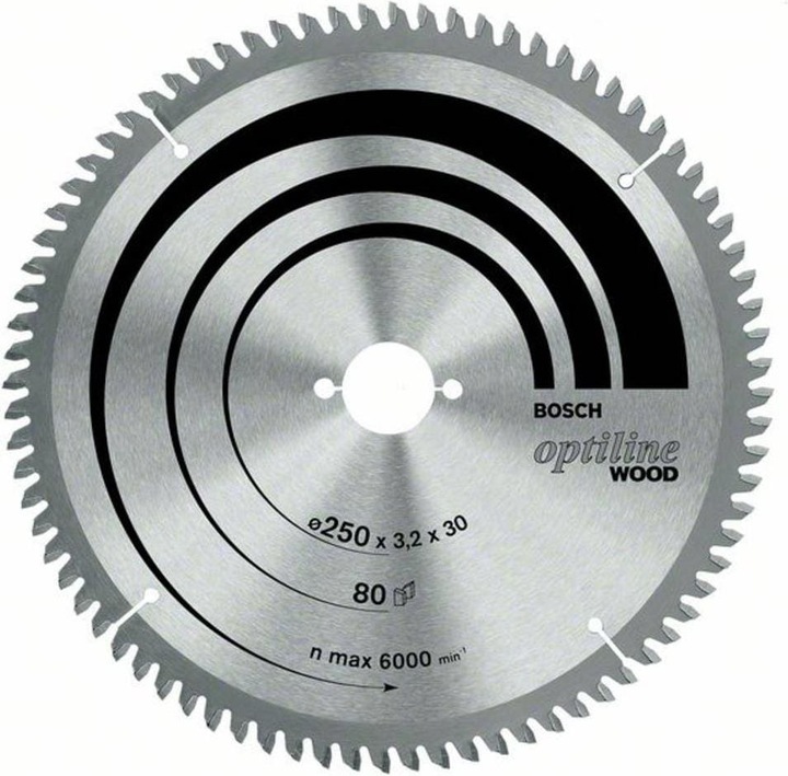 Immagine prodotto Bosch Professional Zubehör Lama per sega circolare PRO Wood, 254 x 2,5 x 30 mm