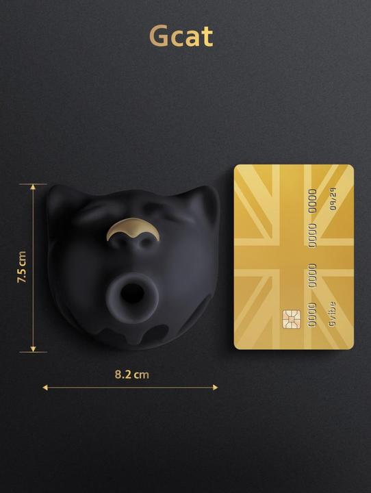 Produktbild Gvibe Gcat Klitoraler Sauger Mystic Noir