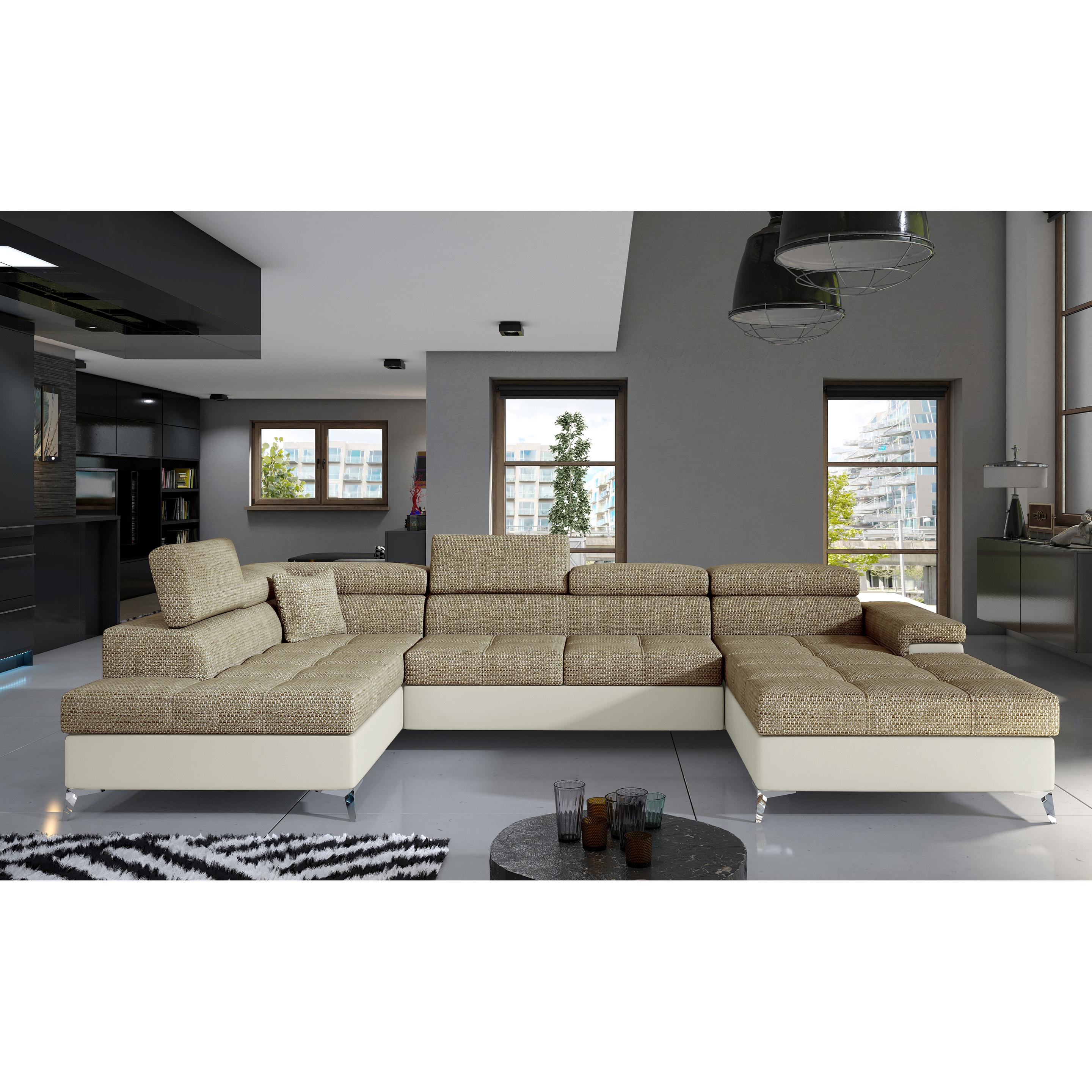 ELTAP, Sofa, Eduardo (Wohnlandschaft, 5-Sitzer, Bettsofa)