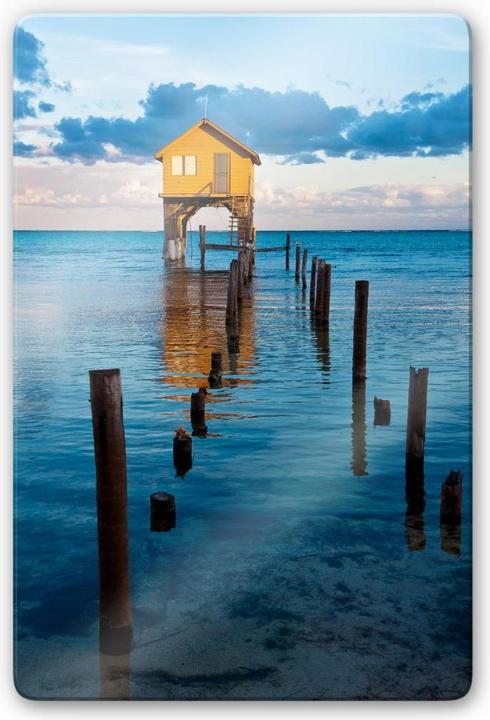 Produktbild Trenddeko Haus auf dem Meer (40 x 60 cm)