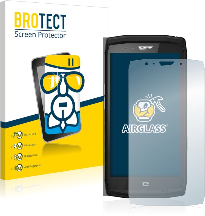 Actual product image BROTECT AirGlass Glass (1 Piece, Crosscall Trekker X4)