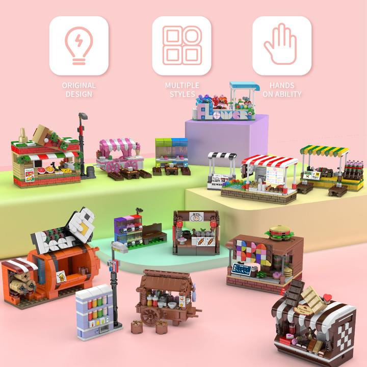 Actual product image Mould King BBQ stand