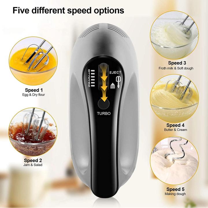 Image du produit Nwouiiay Handmixer mit Zubehör-Set (500 W)