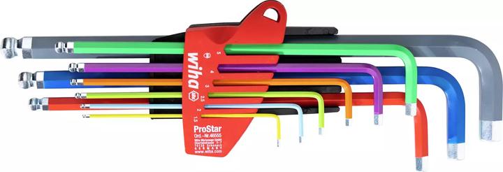 Actual product image Wiha Ball-end Allen key set