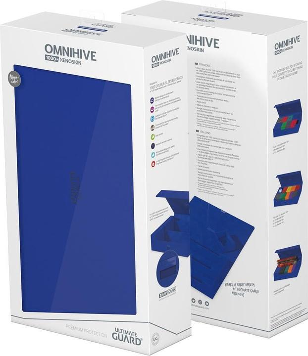 Actual product image Ultimate Guard Omnihive 1000+ XenoSkin Bleu